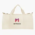Aware™ Recycled Cotton Flat Bottom Duffel Bag — view 4