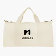 Aware™ Recycled Cotton Flat Bottom Duffel Bag — view 7