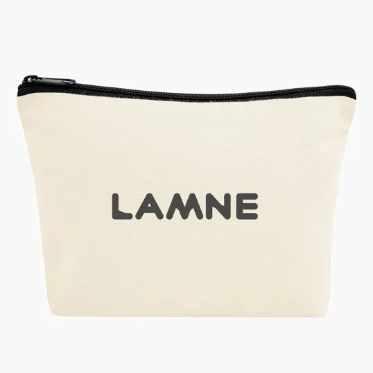 Aware™ Recycled Cotton Zip Pouch, 10 Oz. — view 7