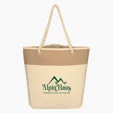 Burlap Rope Tote Bag — view 4