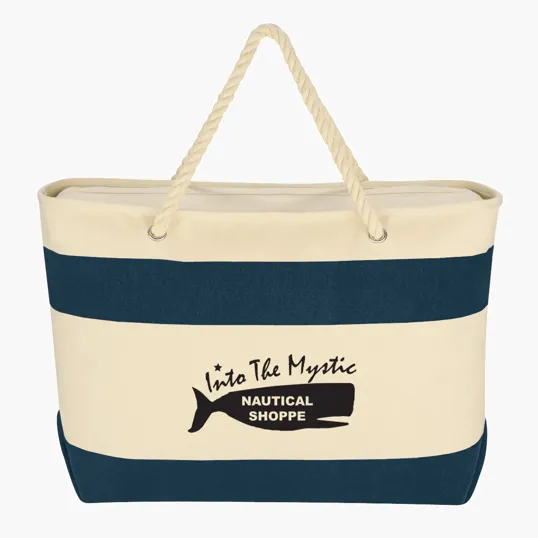 Large Cruising Tote Bag With Rope Handles — view 5