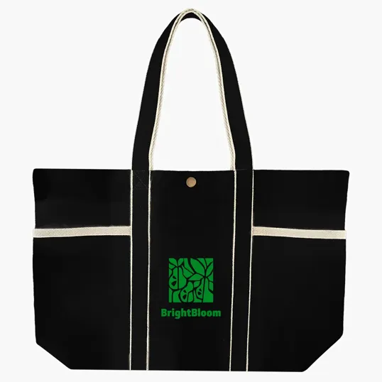 Aware™ Recycled Cotton Canvas Tote Bag — view 4