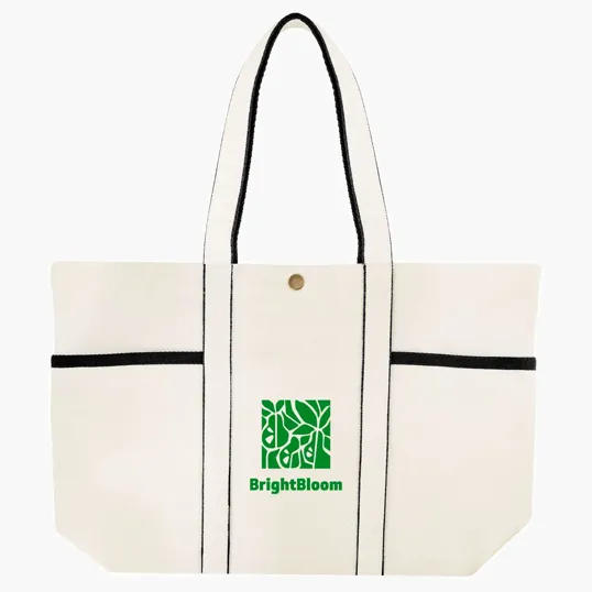 Aware™ Recycled Cotton Canvas Tote Bag — view 5