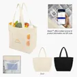 Aware™ Recycled Cotton Cooler Tote Bag, 20 Can — view 3
