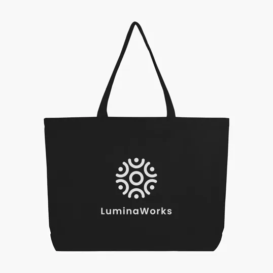 Aware™ Recycled Cotton Shopper Tote Bag — view 7
