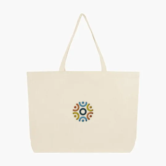 Aware™ Recycled Cotton Shopper Tote Bag — view 5