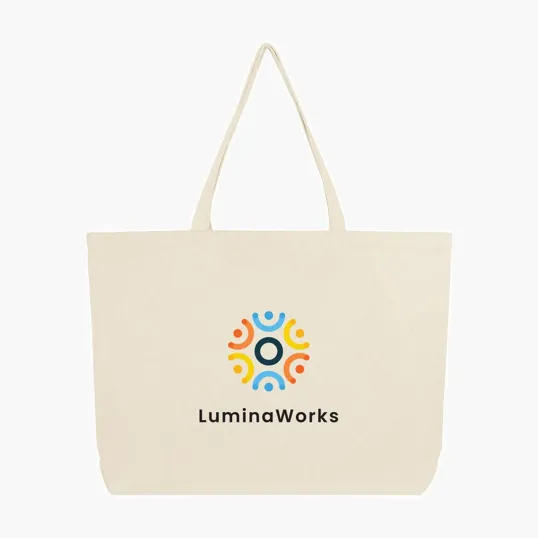 Aware™ Recycled Cotton Shopper Tote Bag — view 6