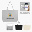 Aware™ Recycled Cotton Shopper Tote Bag