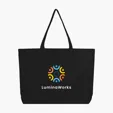 Aware™ Recycled Cotton Shopper Tote Bag — view 2