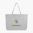 Aware™ Recycled Cotton Shopper Tote Bag — view 4