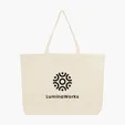 Aware™ Recycled Cotton Shopper Tote Bag — view 9
