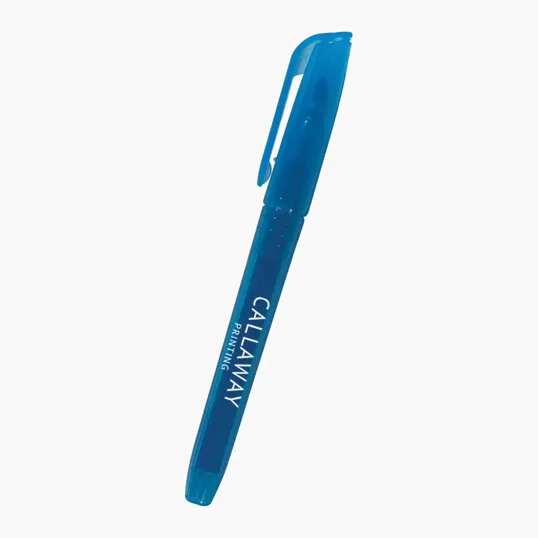 Pocket Highlighter with Chisel Tip — view 2