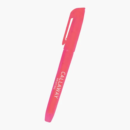 Pocket Highlighter with Chisel Tip — view 4