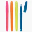 Pocket Highlighter with Chisel Tip