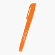 Pocket Highlighter with Chisel Tip — view 3