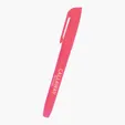 Pocket Highlighter with Chisel Tip — view 4