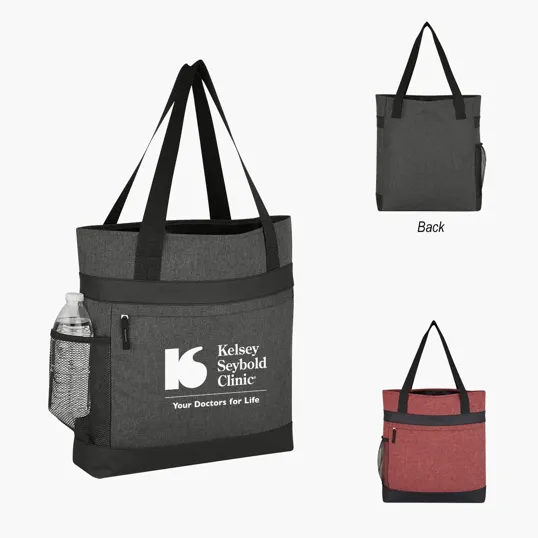 Hidden Zipper Outing Tote Bag — view 4