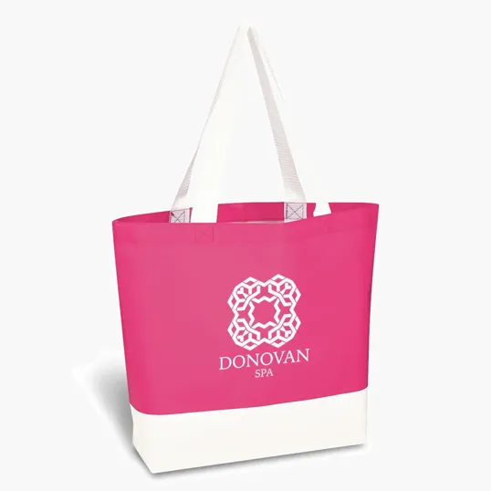 Charisma Laminated Recycled Non-Woven Tote Bag — view 5