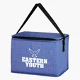 Crosshatch Non-Woven Lunch Bag — view 3