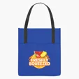 Non-Woven Shopper's Pocket Recycled Tote Bag — view 2