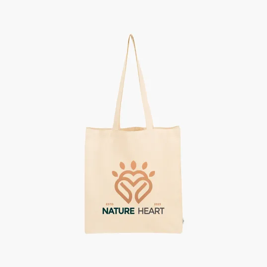Arden Recycled Cotton Canvas Tote Bag, 3 oz. — view 2