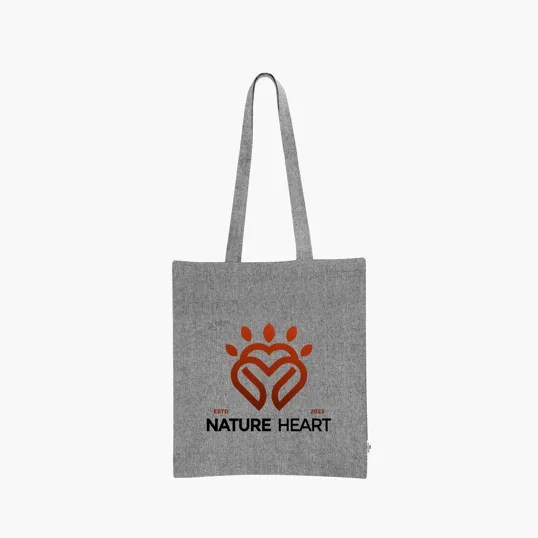 Arden Recycled Cotton Canvas Tote Bag, 3 oz. — view 3