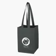 Non-Woven 4 Bottle Wine Tote Bag — view 2