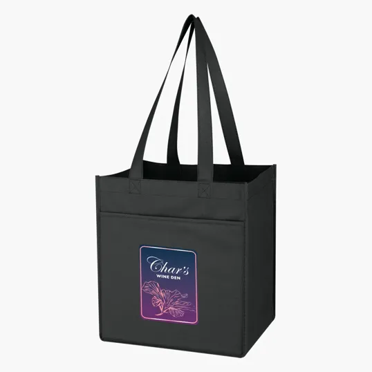 Non-Woven 6-Bottle Wine Tote Bag