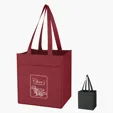 Non-Woven 6-Bottle Wine Tote Bag — view 3