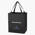 WAVE DESIGN Non-Woven Wave Shopper Tote Bag