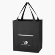 WAVE DESIGN Non-Woven Wave Shopper Tote Bag — view 6