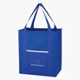 WAVE DESIGN Non-Woven Wave Shopper Tote Bag — view 4