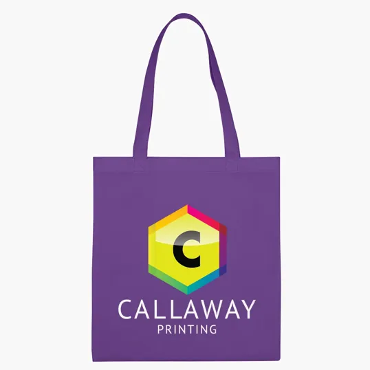 Non-Woven Economy Tote Bag with 22" Handles — view 7