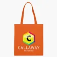 Non-Woven Economy Tote Bag with 22" Handles — view 5