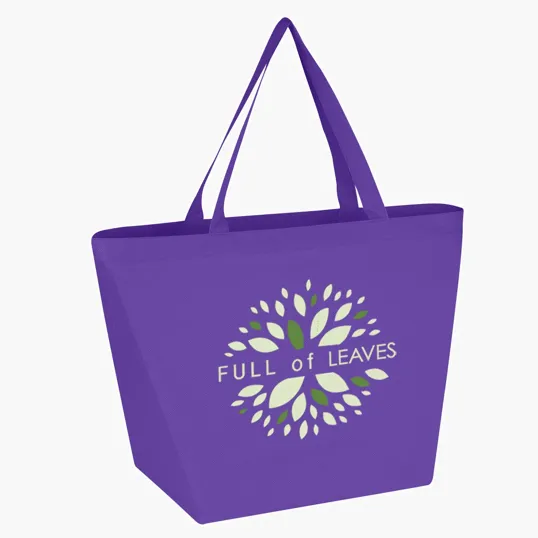 Non-Woven Budget Shopper Tote Bag — view 9