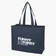 Matte Laminated Non-Woven Shopper Tote Bag — view 8