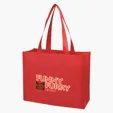 Matte Laminated Non-Woven Shopper Tote Bag — view 3