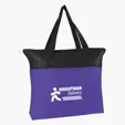 Non-Woven Zippered Recycled Tote Bag — view 5