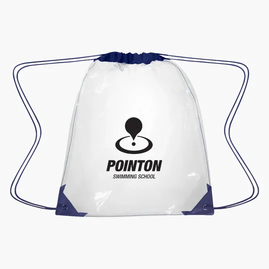 Clear EVA Drawstring Backpack — view 4