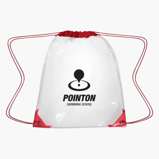 Clear EVA Drawstring Backpack — view 5