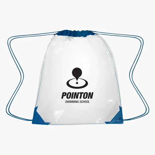 Clear EVA Drawstring Backpack — view 6
