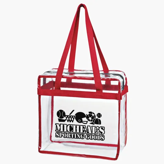Clear EVA Tote Bag with Zipper — view 5