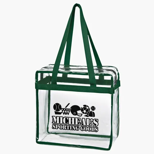 Clear EVA Tote Bag with Zipper — view 3