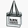 Clear EVA Tote Bag with Zipper — view 2