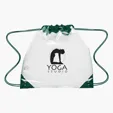 Touchdown Clear EVA Drawstring Backpack — view 3