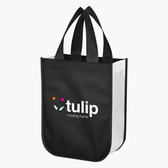Lola Laminated Non-Woven Shopper Tote Bag — view 5