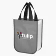 Lola Laminated Non-Woven Shopper Tote Bag — view 2