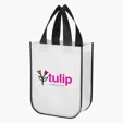 Lola Laminated Non-Woven Shopper Tote Bag — view 3