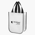 Lola Laminated Non-Woven Shopper Tote Bag — view 4