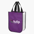 Lola Laminated Non-Woven Shopper Tote Bag — view 9
